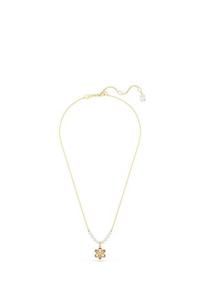 IDYLLIA CRYSTAL PEARL MIXED CUTS FLOWER TONE - Halskette - yellow