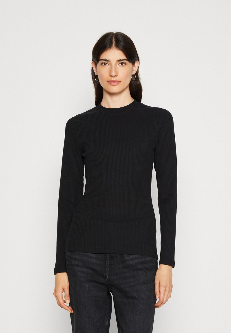 Marc O'Polo DENIM - LONGSLEEVE CREWNECK - Pitkähihainen paita - black, Suurenna