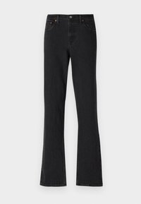 Straight leg jeans - washed black