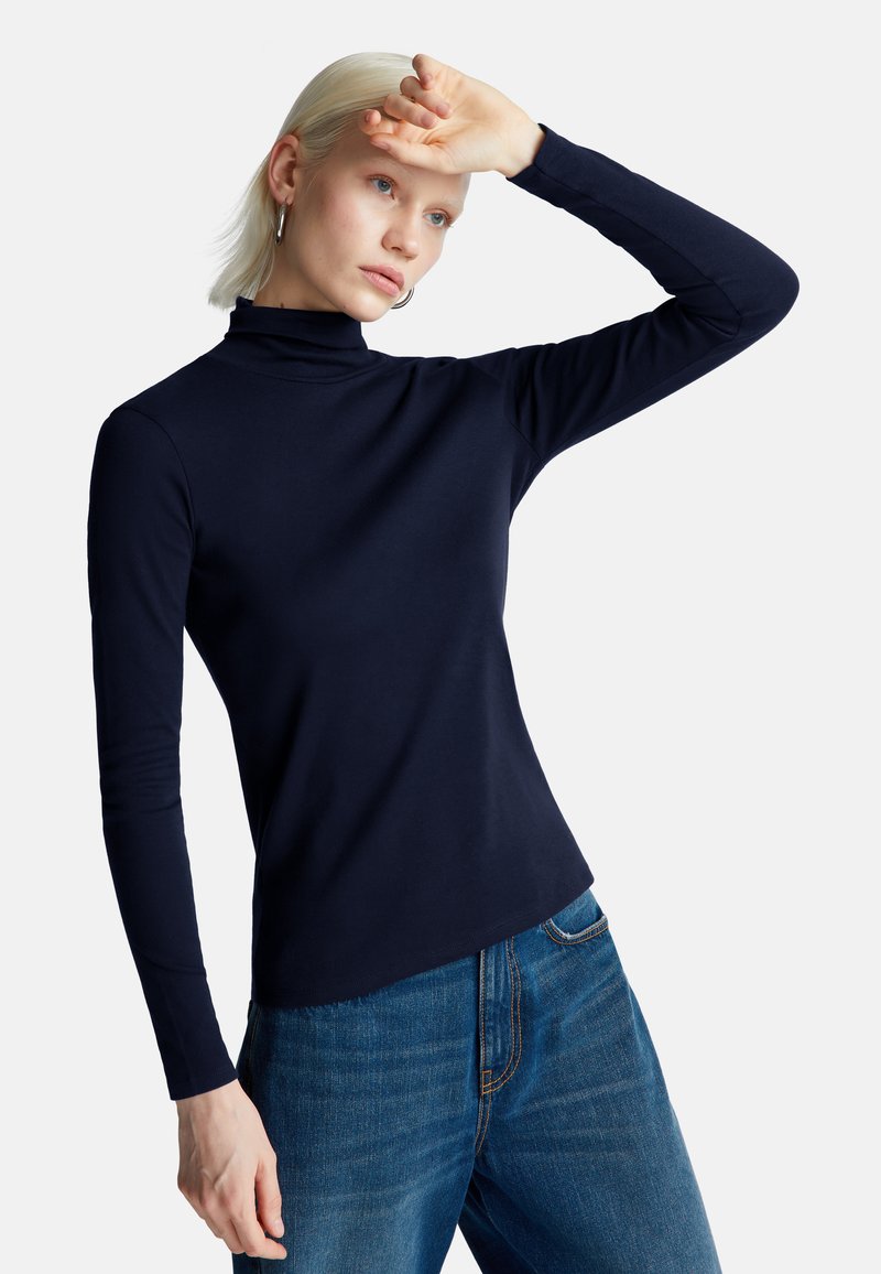 United Colors of Benetton LONG SLEEVE  - Top s dlouhým rukávem - blue
