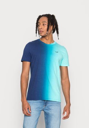 CREW ICON OMBRE UNISEX - T-shirt con stampa - navy/blue