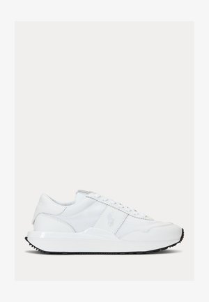 Polo Ralph Lauren TRAIN 89 LEATHER & OXFORD SNEAKER - Tossud - white