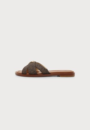 MICHAEL Michael Kors KENLEY FLAT - Mules - brown