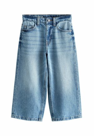 Next, SUPER-WIDE - AUTHENTIC  - Straight leg jeans - mid blue denim