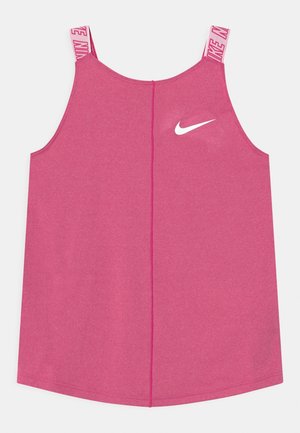ELASTIKA - T-shirt till träning - fireberry/white