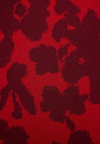Shift dress - claret red