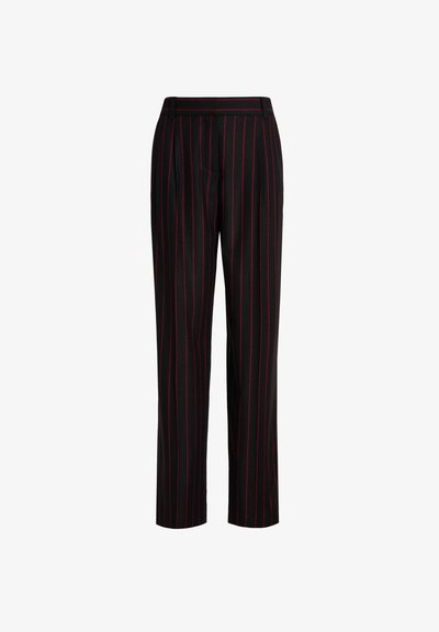 Luisa Spagnoli OTTONARIO - Pantalon classique - var nero fucsia