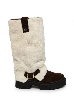 GODIVA - Botas para la nieve - beige/dark brown