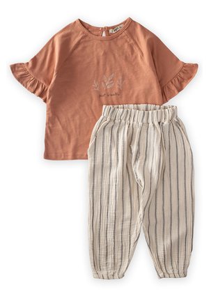 SET - Trousers - salmon