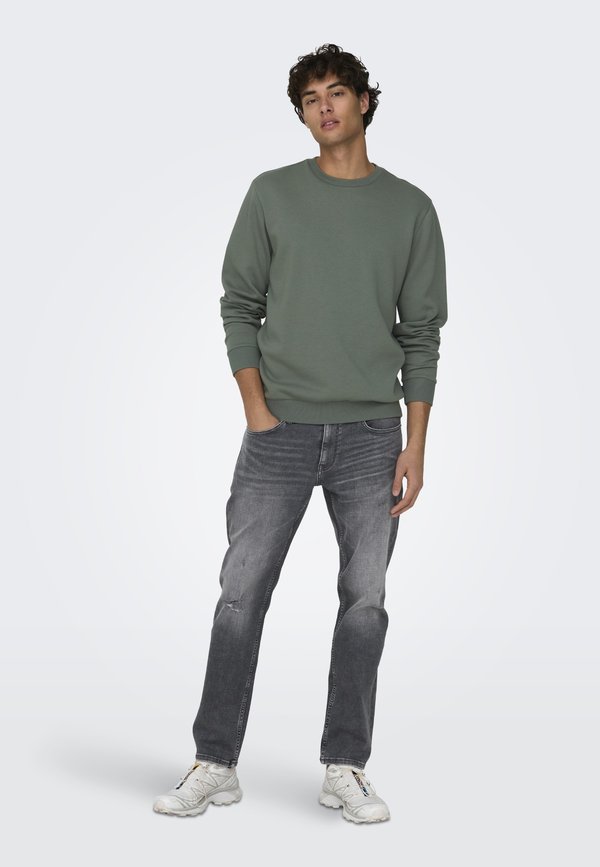 ONSCERES LIFE CREW NECK - Sweatshirt - castor gray2