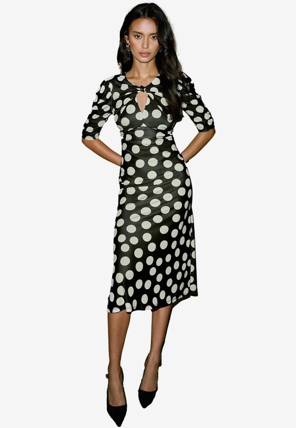 Jerseykleid - monochrome spot