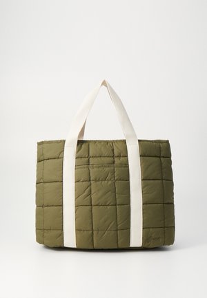 GANT PUFFER TOTE BAG UNISEX - Shopping Bag - juniper green