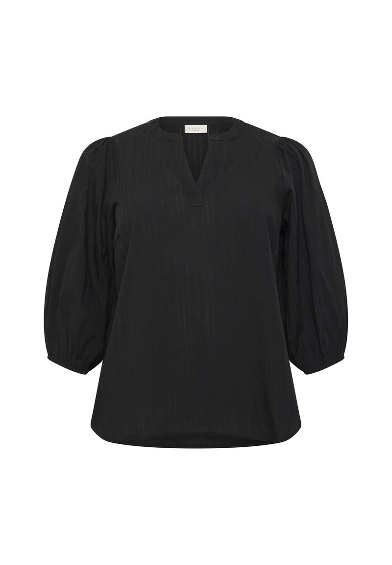 Kaffe Curve Blouse gemêleerd zwart
