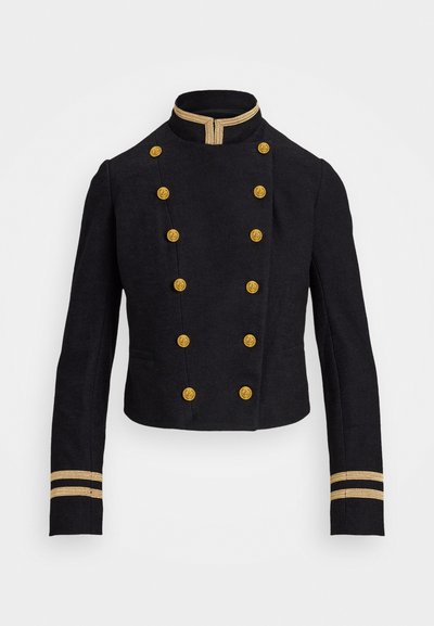 Polo Ralph Lauren SOUTACHE TRIM SURPLUS INTERLOCK BLAZER - Blejzer - black