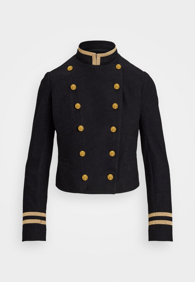 Polo Ralph Lauren SOUTACHE TRIM SURPLUS INTERLOCK BLAZER - Σακάκι - black
