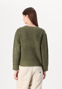 JDY JDYSILJA O NECK  - Vesta - winter moss melange