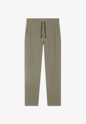 Freddy REGULAR CON SPACCHI E COULISSE ANIMALIER - Pantalon de survêtement - aloe zebra animalier