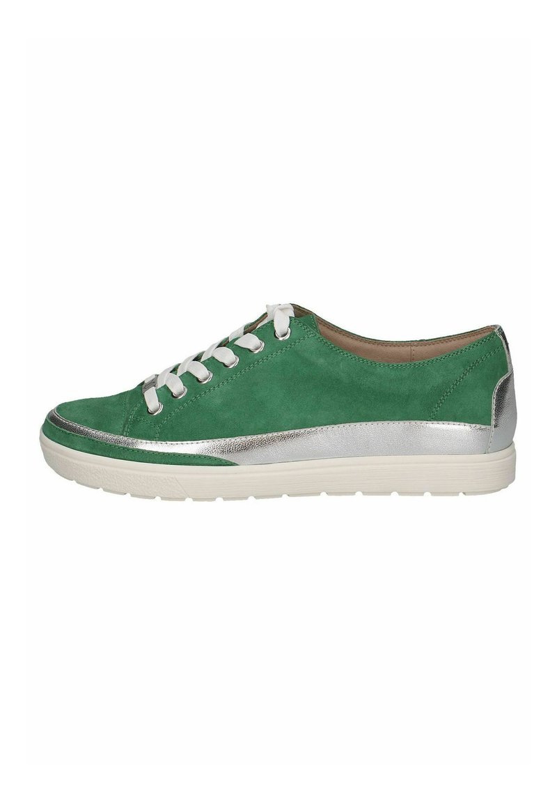 Caprice Tenisice - green suede