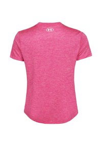Under Armour TECH TWIST - T-skjorte til trening - rebel pink elixir white