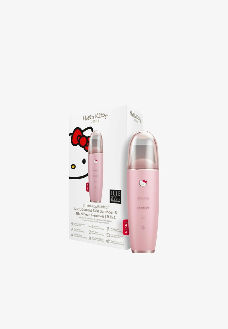 GESKE - MICROCURRENT SKIN SCRUBBER BLACKHEAD REMOVER 9 IN 1 - Huidverzorgingstool - hello kitty pink, Vergroten
