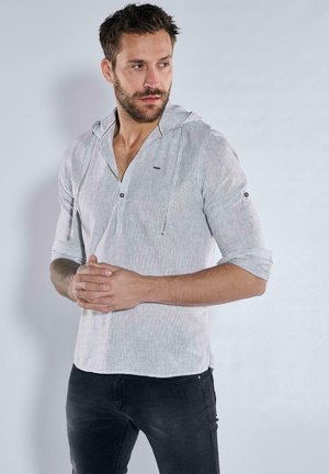 Emilio Adani Hemd - silbergrau