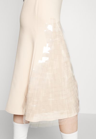 A.W.A.K.E. MODE FITTED TANK DRESS - Rochie cocktail/Rochie petrecere - beige