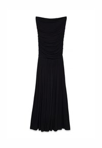FLOWY TUBE - Vestito di maglina - black