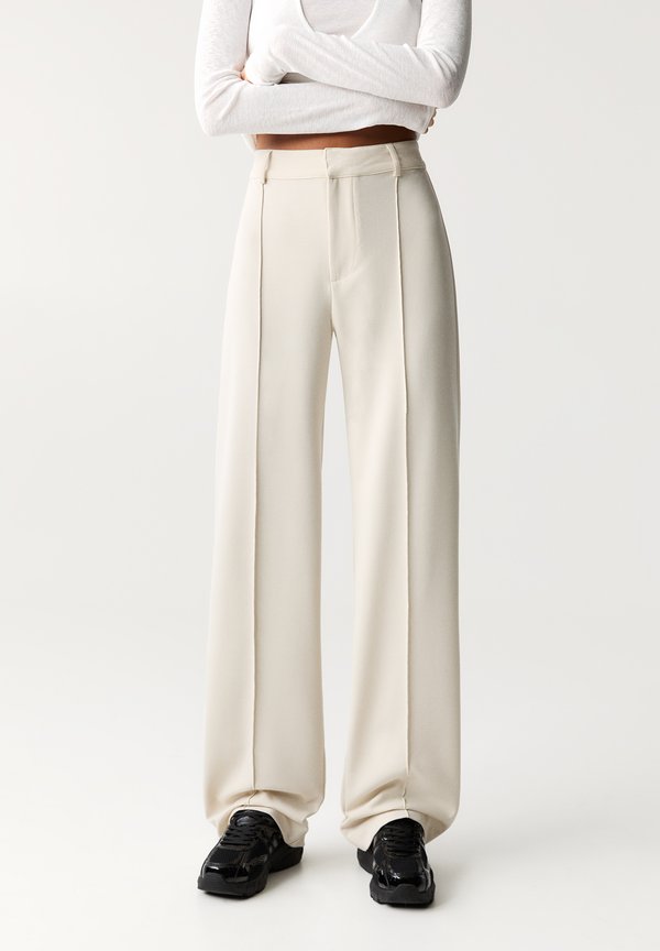 SEAMED - Stoffhose - beige