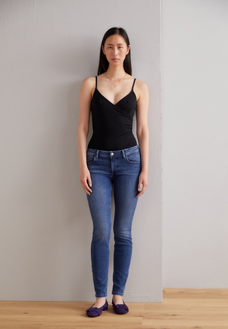 Anna Field - 2 PACK - Top - dark red/blac/k, Ingrandire