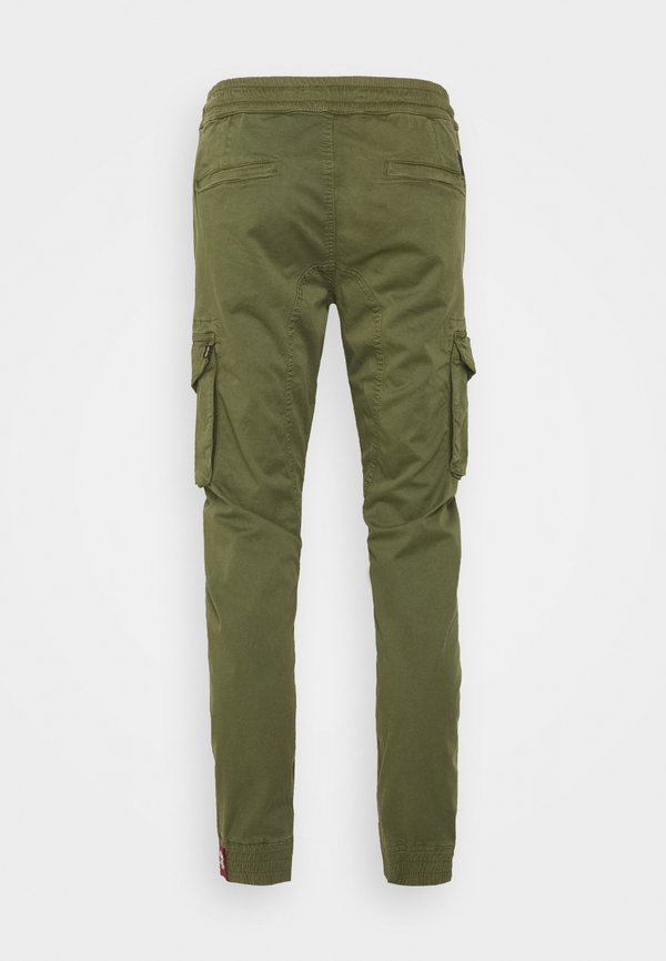 TWILL JOGGER - Cargo trousers - dark olive2