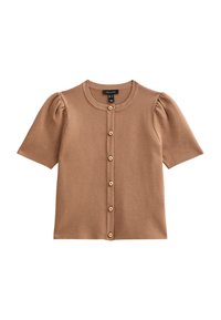 SHORT SLEEVE CREW NECK - Vest - camel