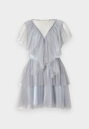 EXCLUSIVE AURORA DRESS - Robe de jour - blue grey glitter