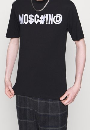 Print T-shirt - black
