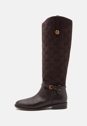 MICHAEL Michael Kors, BEVERLY FLAT BOOT - Ботуши - chocolate