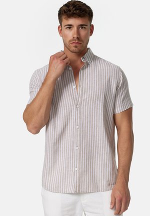 INDICODE JEANS KURZARM INBRAVIDA - Camisa - greige