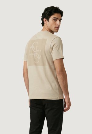 BSC QUATTRO G MIST M6GI27 K3249 - T-shirt con stampa - beige