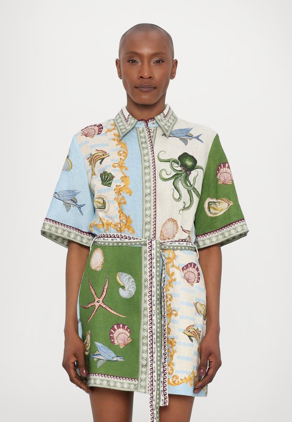 BATH HOUSE MINI DRESS - Shirt dress