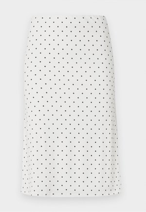 Gina Tricot, Φούστα σε γραμμή Α - white/black