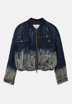 DECONSTRUCTED GRADIENT - Bomber jakna - blue grey