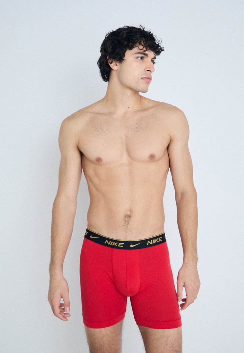Nike Underwear BRIEF 3 PACK - Boxer alsónadrág - black/red