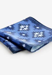 Next SAGE WITH FLORAL SET - Nosinaitė į švarko kišenę - navyblue navajo