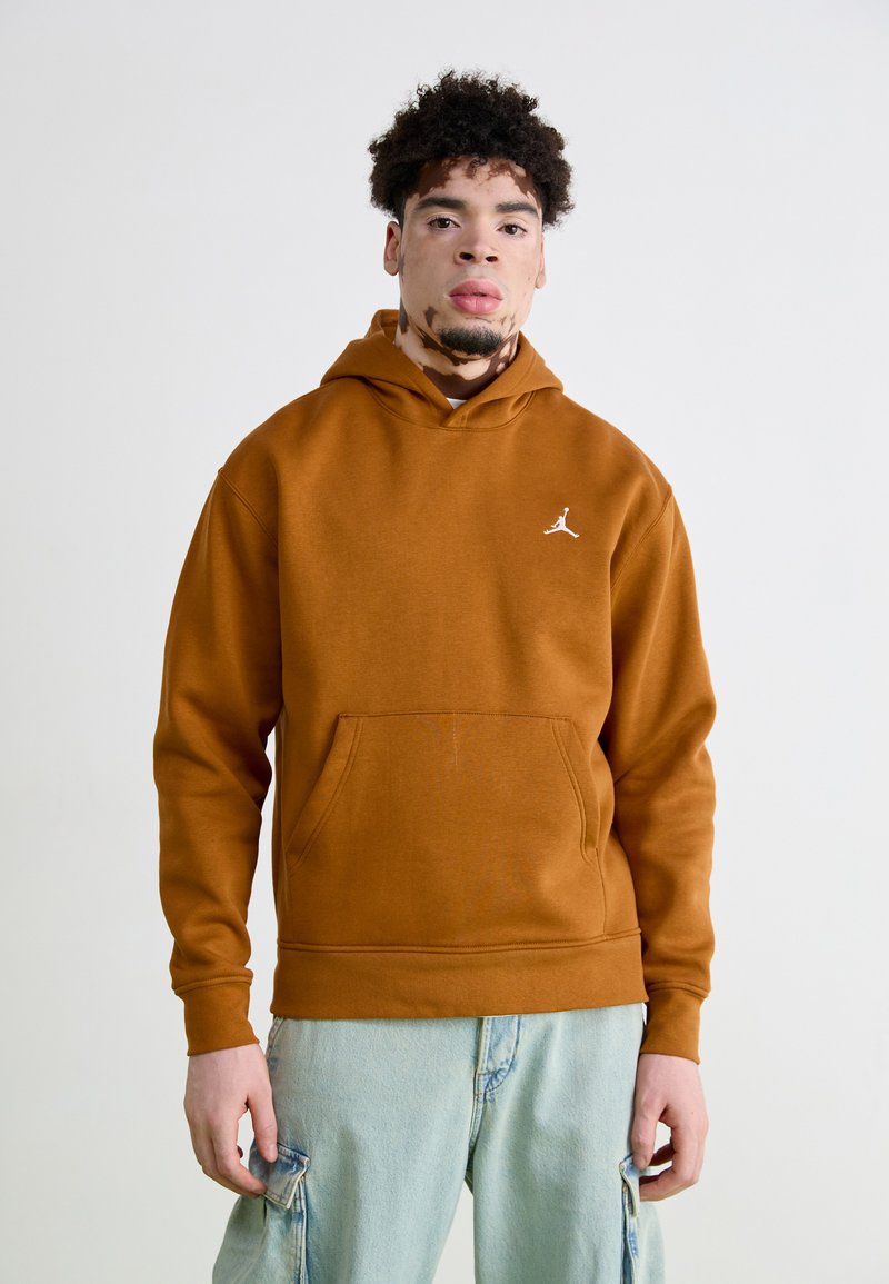 Jordan JORDAN BROOKLYN FLEECE - Sweatshirt - desert bronze white