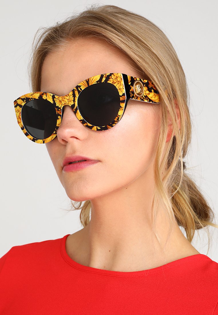 Versace Occhiali da sole - baroque yellow/black/giallo - Zalando.it