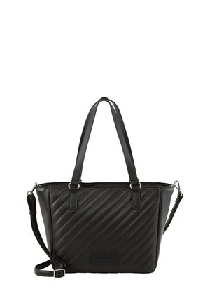 TTMIRELA L SHOPPER MIT WATTIERUNG - Borsa a mano - schwarz black