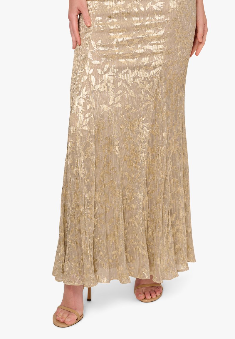 Adrianna Papell FOIL LEAF MERMAID - Occasion wear - champagne gold/gold-coloured  - Zalando
