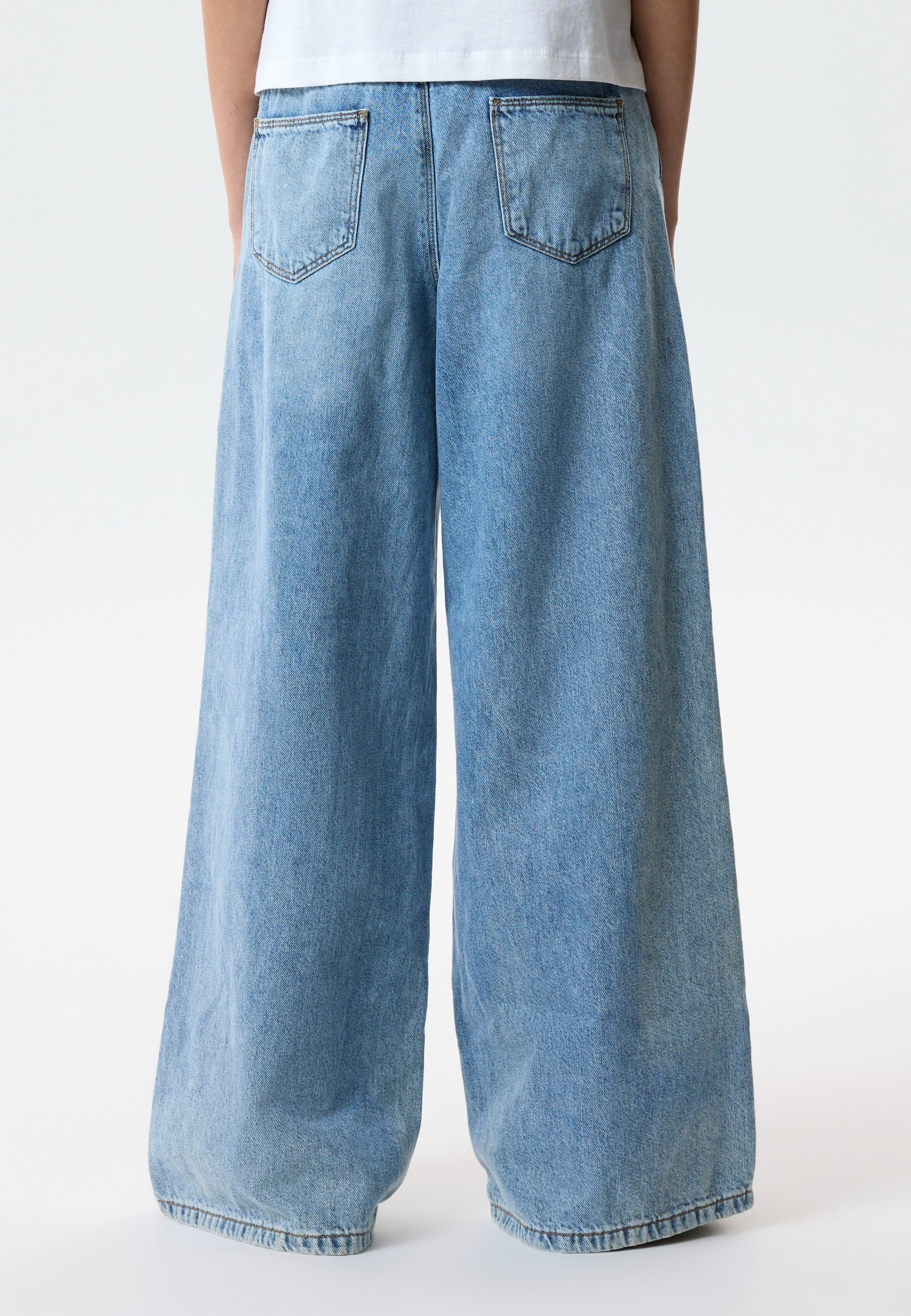 TWO SOON X-WIDE Baggy Fit - Relaxed fit jeans - medium blue denim