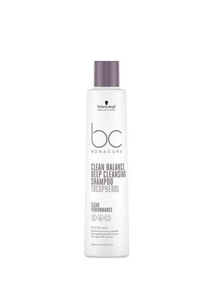 SCHWARZKOPF BC BALANCE DEEP CLEANSING SHAMPOO 250ML - Schampo - transparent