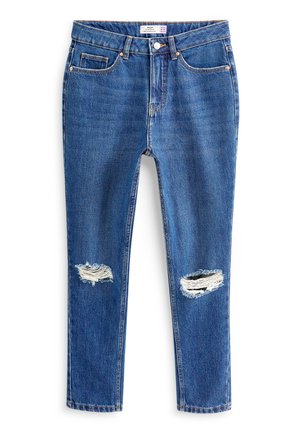 RIP KNEE MOM JEANS TALL - Straight leg -farkut - dark blue