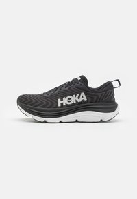 HOKA - GAVIOTA 5 - Lúdtalpbetétes futócipő - black/white Miniatűr kép 1