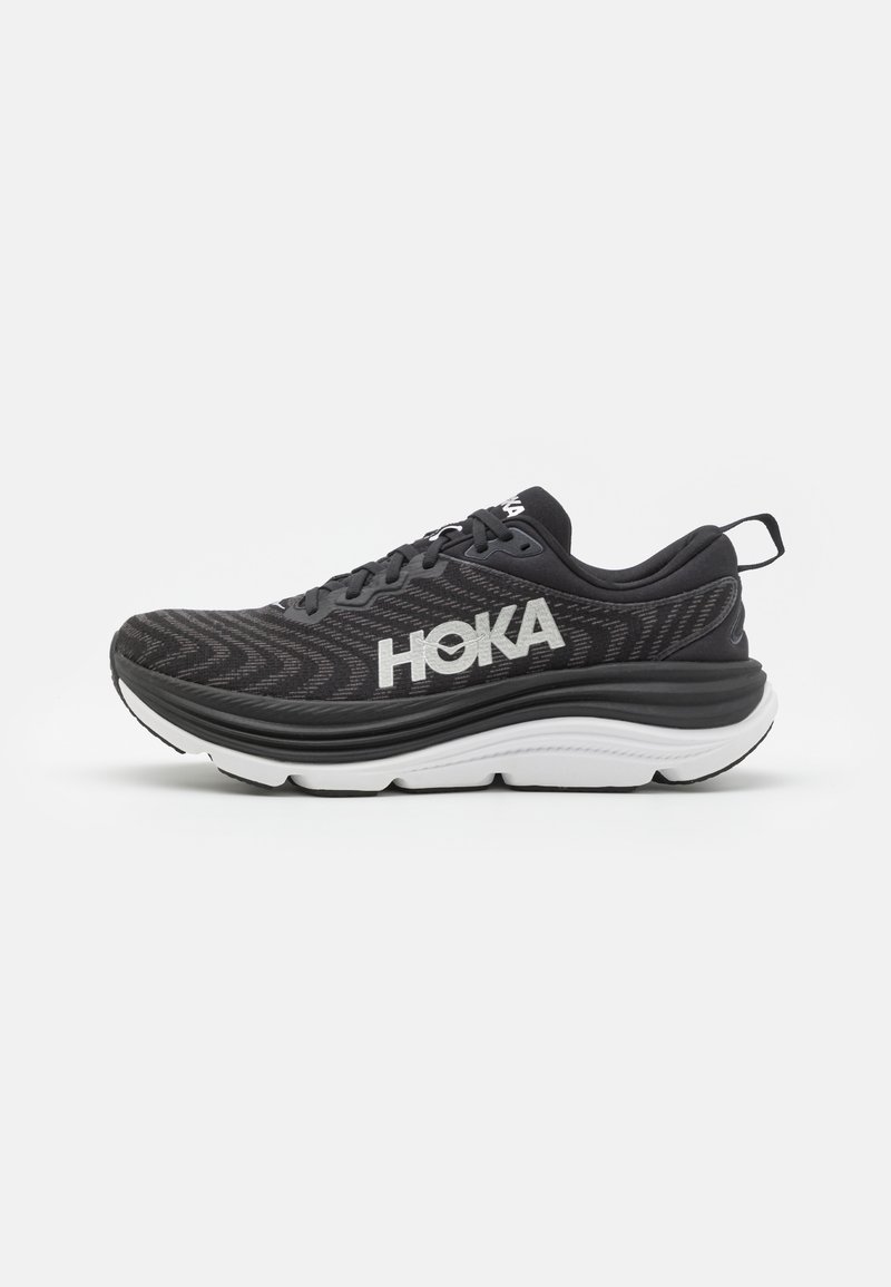 HOKA GAVIOTA 5 - Road running shoes - black/white